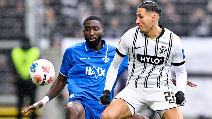 Darmstadt 98 mit 0:0 beim Ligadritten SV Elversberg