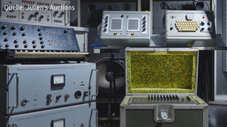 Seltene Instrumente und Studiogeräte: Nachlass von Kraftwerk-Mitbegründer versteigert