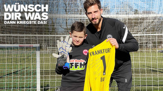 Wünsch dir was: Torwarttraining mit Kevin Trapp gewonnen