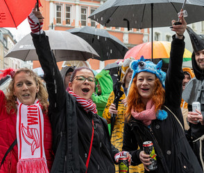 Viel Regen in Hessen: Wird Fastnacht ins Wasser fallen?