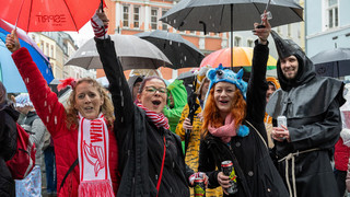 Viel Regen in Hessen: Wird Fastnacht ins Wasser fallen?