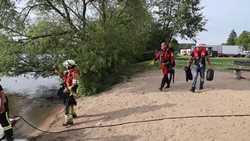 Schwimmer im Main vermisst – Suchaktion bislang erfolglos