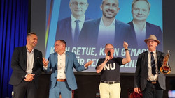 Bei Veranstaltung in Dessau-Roßlau: Chrupalla und Siegmund singen DDR-Hymne