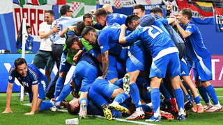 EM: Italien durch spätes Tor im EM-Achtelfinale - Kroatien fast raus