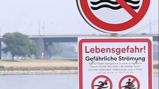 Achtung Lebensgefahr im Rhein: Düsseldorf verhängt striktes Badeverbot