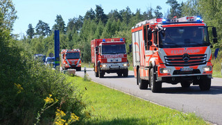 In Wiesbaden und im Taunus: Katastrophenschutz-Übung "Wanderfalke"