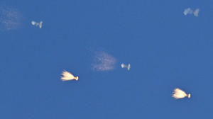 Russland greift Kiew am helllichten Tag an