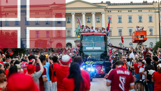 Das letzte "Ruuh": Zehntausende Fans empfangen Norweger in Oslo