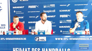 VfL Gummersbach: So blicken Trainer Sigrurdsson und Geschäftsführer Schindler auf die neue Saison