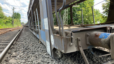 Güterzug in Nidderau entgleist: Bahnstrecke bis August dicht