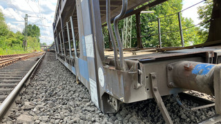 Güterzug in Nidderau entgleist: Bahnstrecke bis August dicht