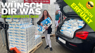 Wünsch dir was: Sabrina bekommt 2160 Rollen Klopapier