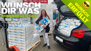 Wünsch dir was: Sabrina bekommt 2160 Rollen Klopapier