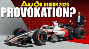 Audi enthüllt Formel-1-Design 2026: Provokation gegen Mercedes?