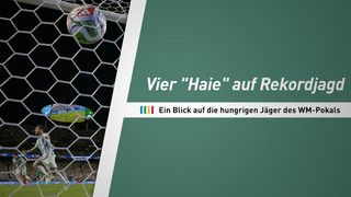 Messi, Mbappe, Kane, Haaland: Vier "Haie" auf Rekordjagd