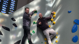 Boulderchurch in Bad Orb: Kirche wird zum Kletterort