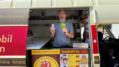 Eiscafe Bressant in Homberg mit Handy-App erfolgreich