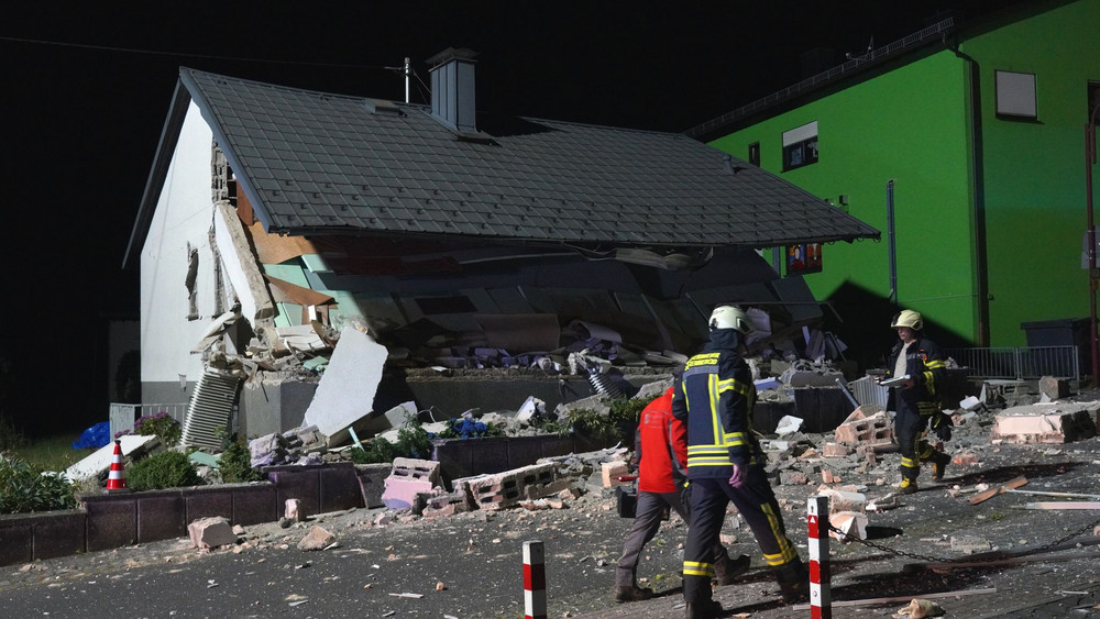 Hausexplosion in Rennerod – Mann schwer verletzt