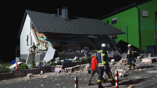 Haus in Rennerod explodiert: Bewohner schwer verletzt