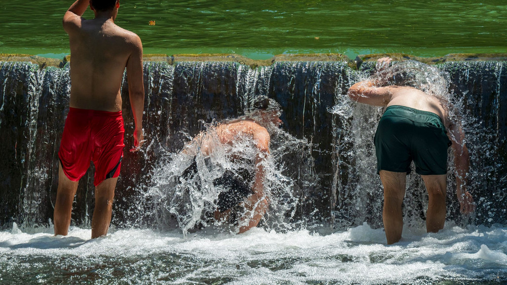 Hitze in Deutschland – München