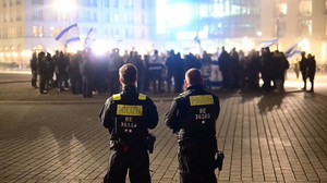 Jahrestag des Hamas-Massakers: 1.400 Polizisten sorgen in Berlin für Sicherheit
