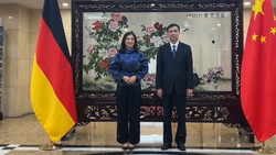 Reiche in China: Werbung für belastbare Wirtschaftsbeziehungen