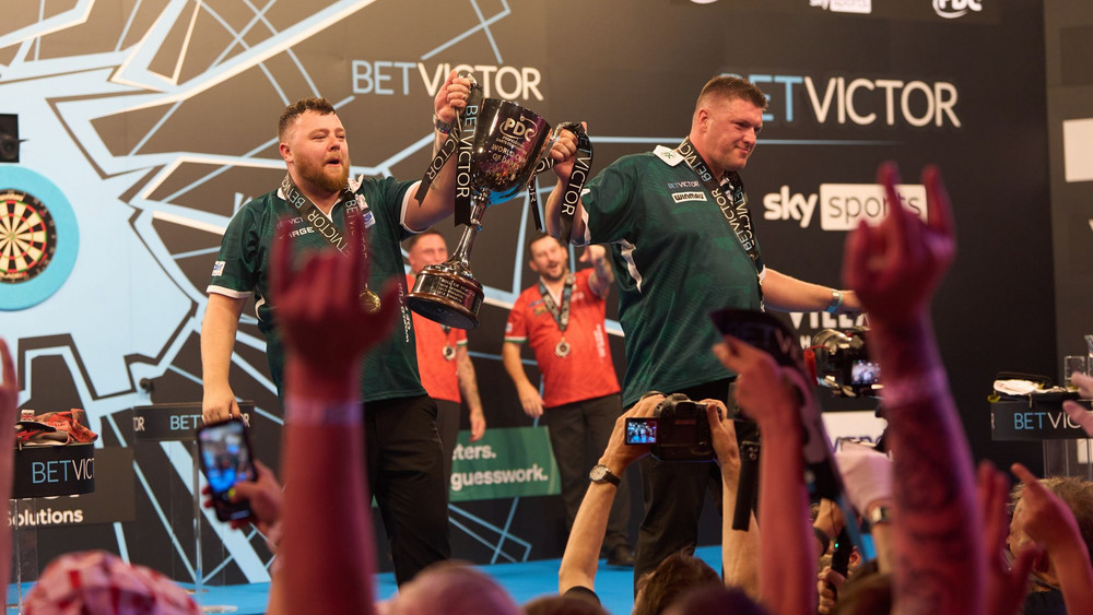 Finale der Darts Team WM