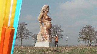 "Mea Dea": Statue von nackter Frau sorgt für Aufsehen