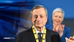Draghi erhält Aachener Karlspreis