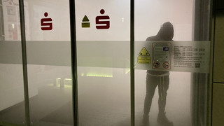 Bank in Bad Orb: Obdachloser löst Alarm und Verneblung aus