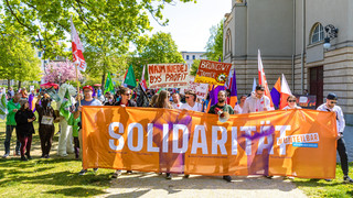 1. Mai Kundgebungen: Gewerkschaften in Mittelhessen auf der Straße