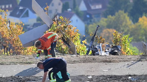 Absturz von Kleinflugzeug bei Heilbronn: Herkunft der Maschine geklärt