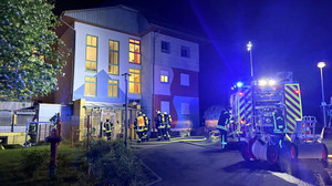 Verletzte nach Brand in Wohngruppe für Behinderte in Treysa
