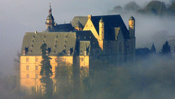 Liebeserklärung auf der Marburger Schlossmauer