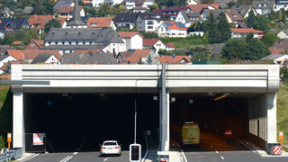 A66-Tunnel bei Neuhof: Nächtliche Sperrung wegen Wartungsarbeiten