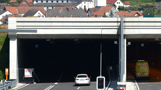 Ab Montag: A66-Tunnel bei Neuhof nachts gesperrt