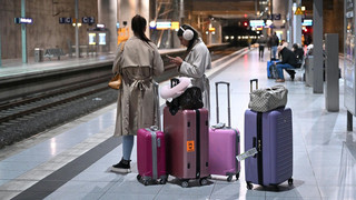 Zugverkehr durch Warnstreik empfindlich gestört