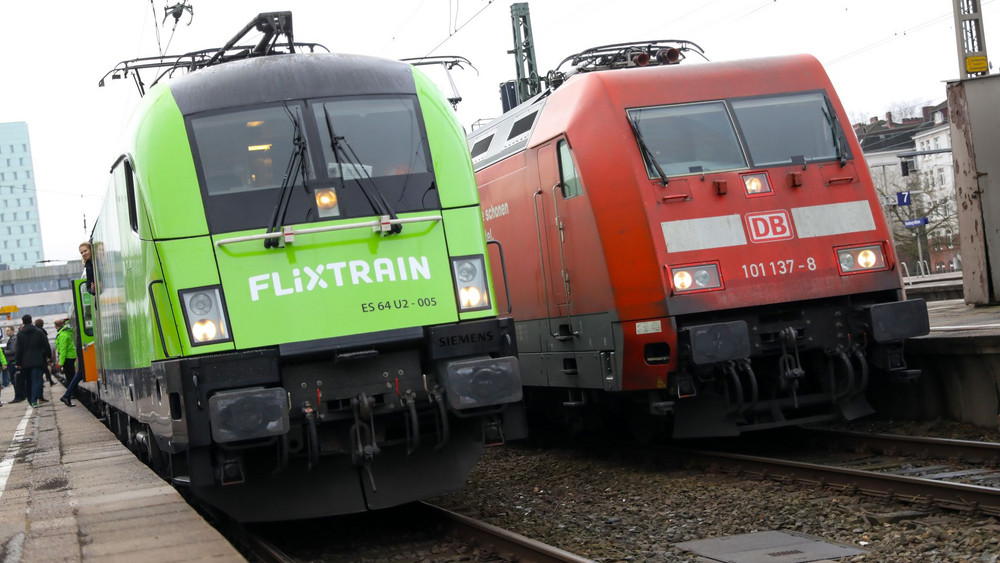Fernzug Flixtrain