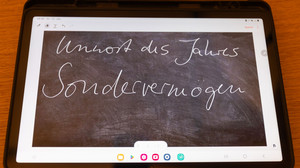 «Sondervermögen» ist «Unwort des Jahres» 2025