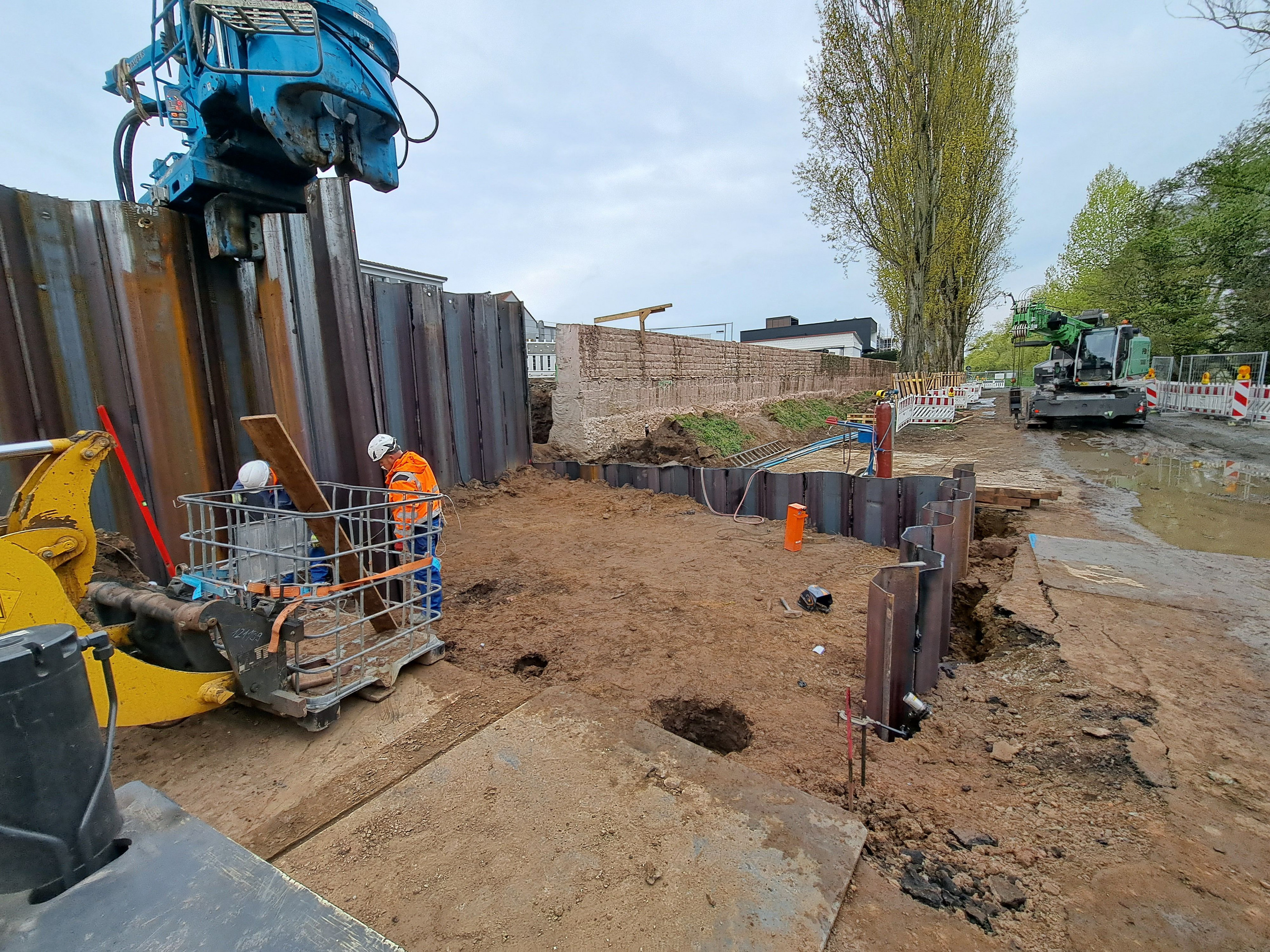 Entwarnung in Offenbach: Fund in Rumpenheim keine Bombe aus Weltkrieg